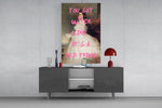 Witchy Elegance Glass Wall Art