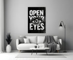 Eyes Open Your Glass Wall Art
