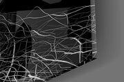 Tangled Threads Portrait Glass Wall Art