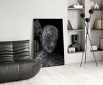 Tangled Threads Portrait Glass Wall Art