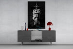 Phoenix Bold Motivational Typography Glass Wall Art