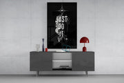 Phoenix Bold Motivational Typography Glass Wall Art