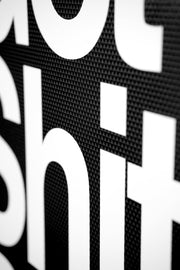 3D Relief Painting – Get Shit Done – Geometric High-Gloss Wall Decor