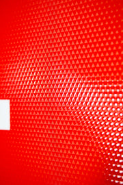 3D Relief Painting – Get Shit Done – White Typography – Red Background