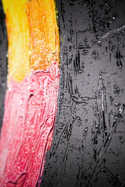 Velvet Drip — Luxury 3D Relief Wall Art with High-Gloss Finish
