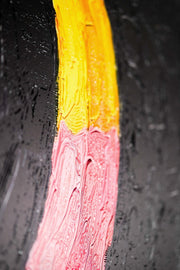 Velvet Drip — Luxury 3D Relief Wall Art with High-Gloss Finish