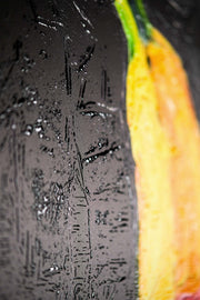 Velvet Drip — Luxury 3D Relief Wall Art with High-Gloss Finish