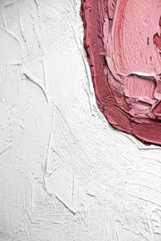3D Relief Painting – Abstract Lines – Ochre, Red & Black – Luxury Wall Decor
