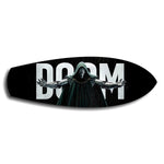 Masked Cloaked Villain Comic Glass Wall Art.