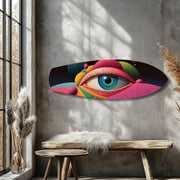 Surreal Pop Art Eye Glass Wall Art.