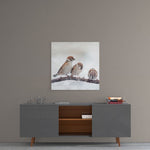 Birds Glass Wall Art