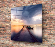 Dock Glass Wall Art