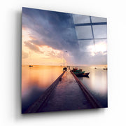 Dock Glass Wall Art