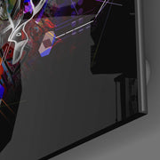 Mechanical Tiger Glass Wall Art