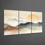 Sunset Glass Art