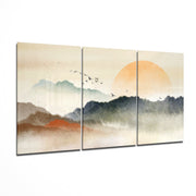 Sunset Glass Art