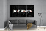Why İs This Seriousness? Glass Art