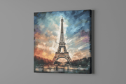 Eiffeltoren in Parijs – Canvas Decoratie voor de Wand