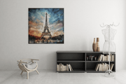 Eiffeltoren in Parijs – Canvas Decoratie voor de Wand