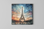 Eiffeltoren in Parijs – Canvas Decoratie voor de Wand