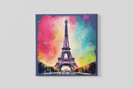 Eiffeltoren in Parijs – Ontwerp 2 – Canvas Schilderij als Wanddecoratie