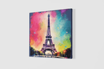 Eiffeltoren in Parijs – Ontwerp 2 – Canvas Schilderij als Wanddecoratie