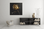 Tulpen in Bloei – Vierkant Canvas Schilderij voor de Wand