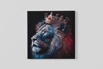Leeuwenkoning – Ontwerp 2 – Canvas Decoratie voor de Wand