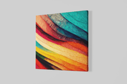Kleurrijke Abstractie – Canvas Schilderij als Wanddecoratie