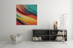 Kleurrijke Abstractie – Canvas Schilderij als Wanddecoratie