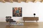 Kleurrijke Bloemen – Canvas Decoratie voor de Wand