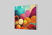 Abstracte Vormen – Vierkante Canvas Wanddecoratie – Canvas Decoratie voor de Wand