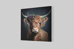 Schotse Dieren – Modern Canvas Schilderij – Vierkante Canvas Wandkunst