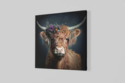 Schotse Dieren – Modern Canvas Schilderij – Vierkante Canvas Wandkunst