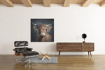 Schotse Dieren – Modern Canvas Schilderij – Vierkante Canvas Wandkunst