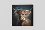 Schotse Dieren – Modern Canvas Schilderij – Vierkante Canvas Wandkunst
