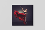Ballerina – Canvas Schilderij als Wanddecoratie