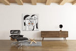Abstracte Vrouwen – Canvas Schilderij als Wanddecoratie