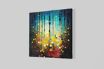 Abstracte Kunst – Vierkante Canvas Wanddecoratie – Canvas Decoratie voor de Wand