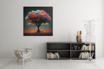 Levensboom Kleurrijk – Canvas Decoratie voor de Wand