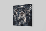 Astronaut – Ontwerp 3 – Canvas Schilderij als Wanddecoratie