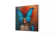 Masker van de Natuur – Canvas Decoratie voor de Wand