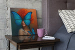 Masker van de Natuur – Canvas Decoratie voor de Wand