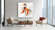 Vrouw in Ritme – Vierkante Canvas Wanddecoratie – Canvas Wandkunst in Vierkante Uitvoering