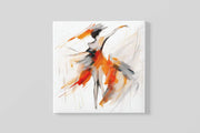Vrouw in Ritme – Vierkante Canvas Wanddecoratie – Canvas Wandkunst in Vierkante Uitvoering