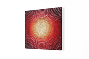 Abstracte Kunst Kunst – Vierkant Canvas Kunst voor de Muur