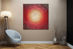 Abstracte Kunst Kunst – Vierkant Canvas Kunst voor de Muur