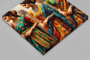 Vrouwen – Vierkante Canvas Wandkunst
