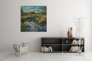 Landschappen – Canvas Wanddecoratie in Vierkante Vorm