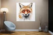 Vos Dieren – Canvas Schilderij als Wanddecoratie